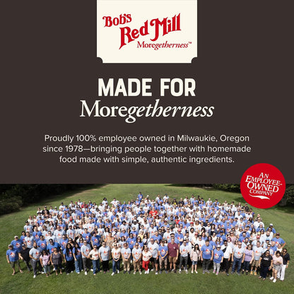 Bob's Red Mill Organic Gluten Free Old Fashioned Rolled Oats – Wholesome Breakfast Staple for Mindful Morning Routines, 32oz