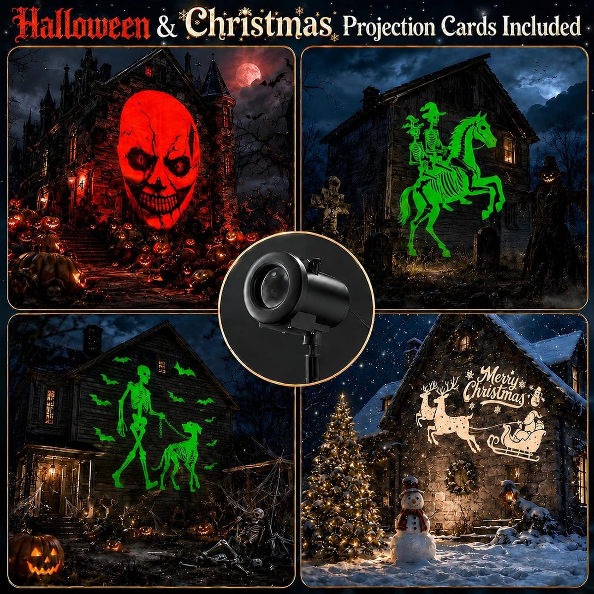 [Brand Name] Indoor Holiday Projector Lights for Living Room Aesthetic and Cozy Bedroom Ambiance