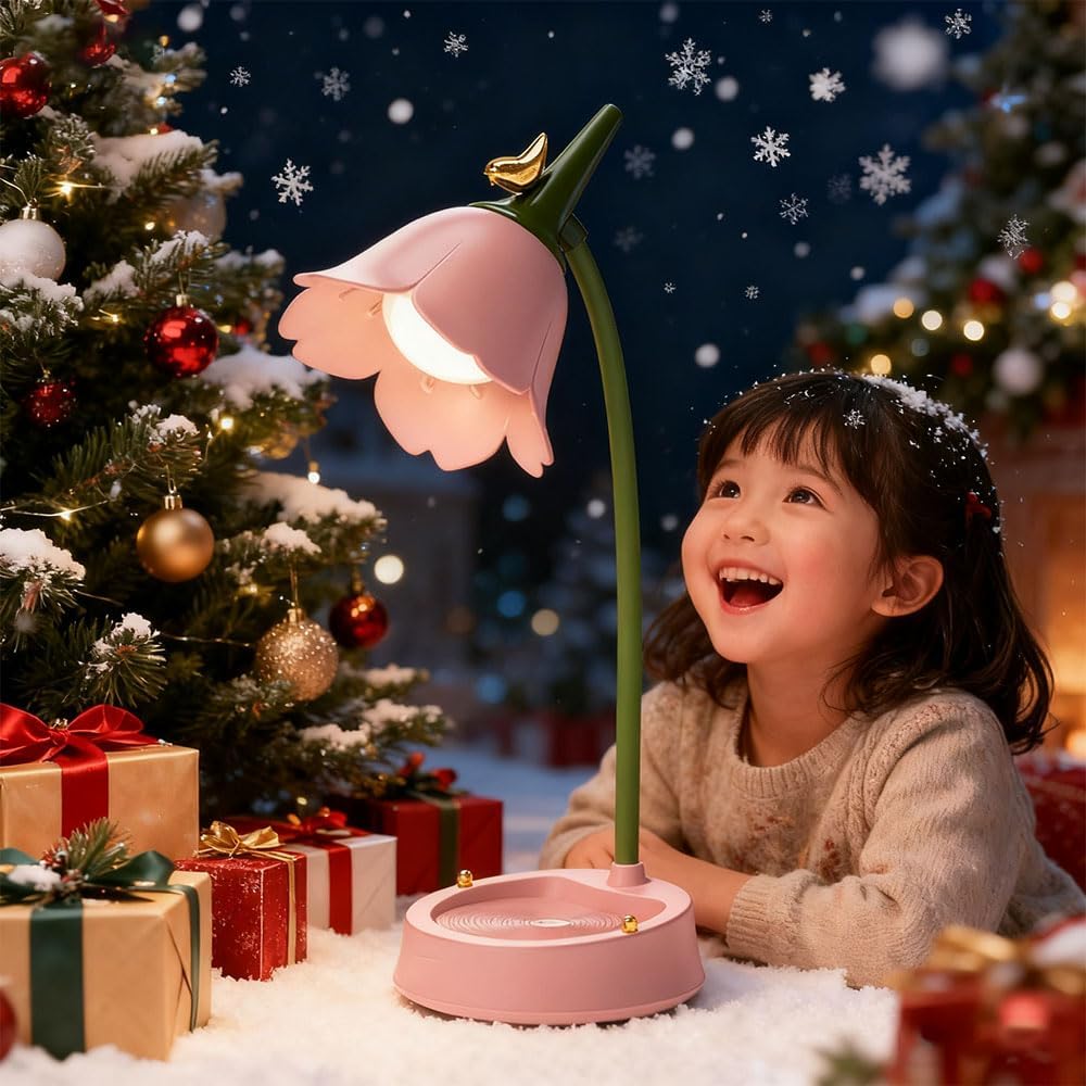 [Brand Name] Mini Sunflower Table Light – Sweet Gifting Pick for Best Friend, Foldable Eye-Caring Bedside Lamp
