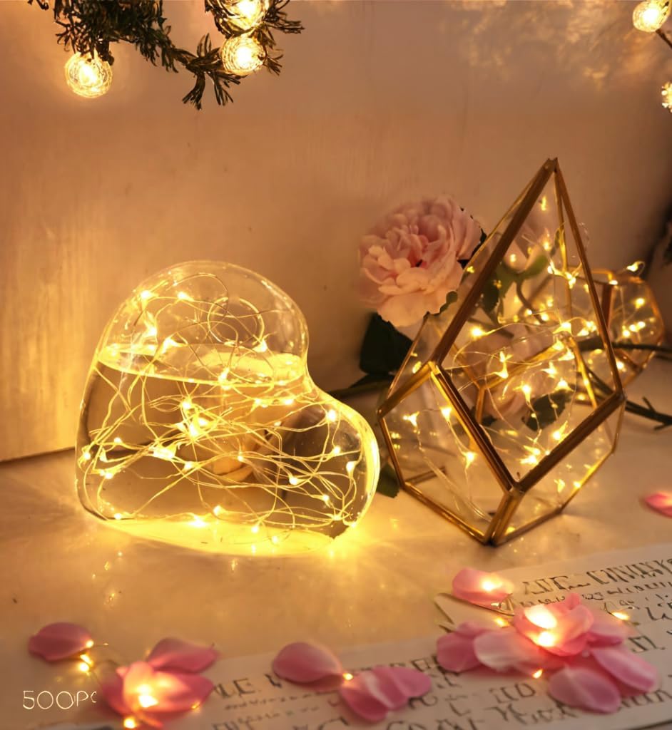 Brightown LED Twinkle Lights – Simple Home Accent for Neutral and Japandi Interiors