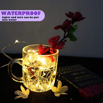 Brightown LED Twinkle Lights – Simple Home Accent for Neutral and Japandi Interiors