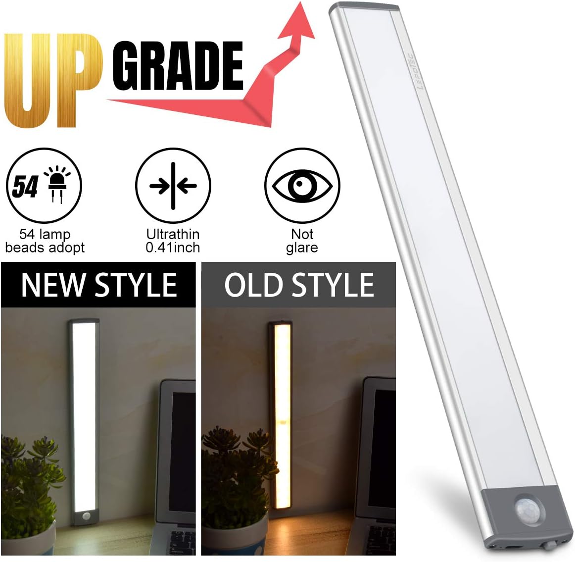 Brilliant Evolution LED Night Light – Holiday Gift for Seniors and Elderly Parents, Hands-Free Safety Lighting Solution