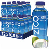 ZICO 100% Coconut Water One Ingredient – Clutter-Free Fridge Staple for Intentional Daily Hydration