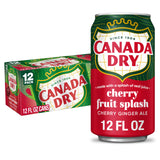 Canada Dry Cherry Ginger Ale Fruit Splash – Kid-Friendly Party Drink for Birthday Celebrations