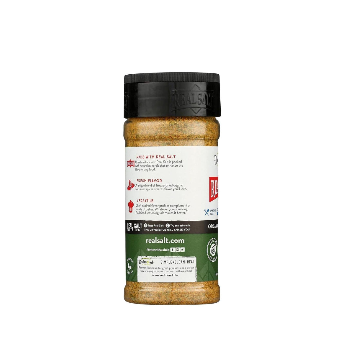 certified organic, gluten-free, and kosher certified seasoning
