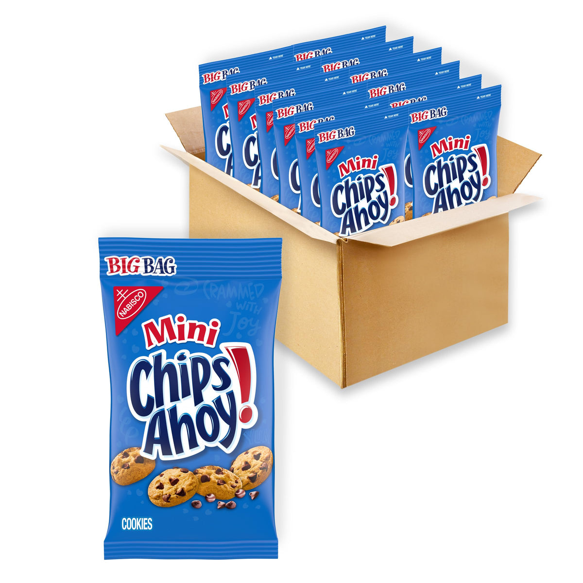 CHIPS AHOY! Rainbow Sprinkle Confetti Cake and Original Chocolate Chip Cookie Assortment as a Hostess Gift or Holiday Present, Family Size