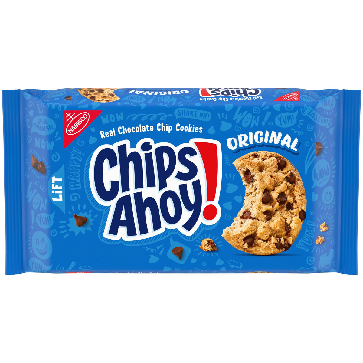 CHIPS AHOY! Rainbow Sprinkle Confetti Cake and Original Chocolate Chip Cookie Assortment as a Hostess Gift or Holiday Present, Family Size