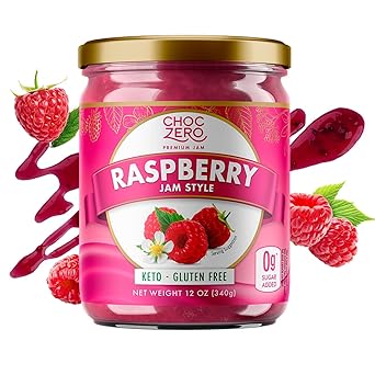 ChocZero Keto Blueberry Preserves – Pure Formula Jar for Less-Is-More Cooking