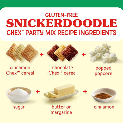Cinnamon Chex Gluten Free Cereal – Shared Breakfast and Snack Cereal for Every Family Member