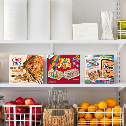 Cinnamon Toast Crunch Cereal Treat Bars, Snack Bars, 8 Ct, 6.8 oz – Familiar Comfort Snack for Busy Self-Care Days