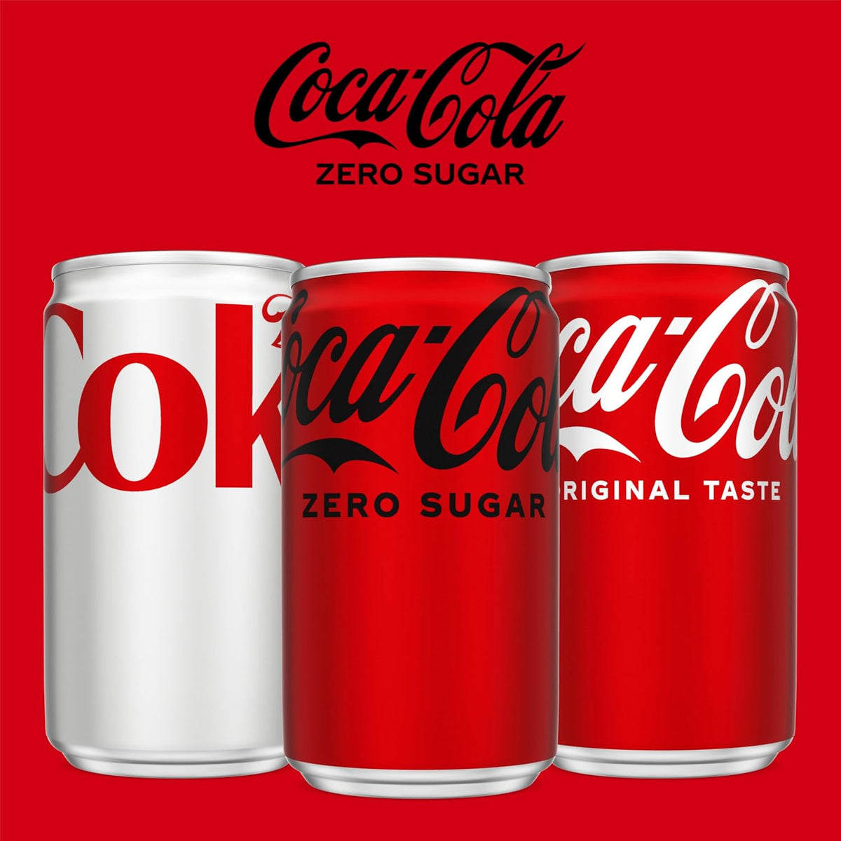 Coca-Cola Coke Zero Sugar 7.5 oz Soda – Compact Energy Boost for Home Office Desks and Midday Focus