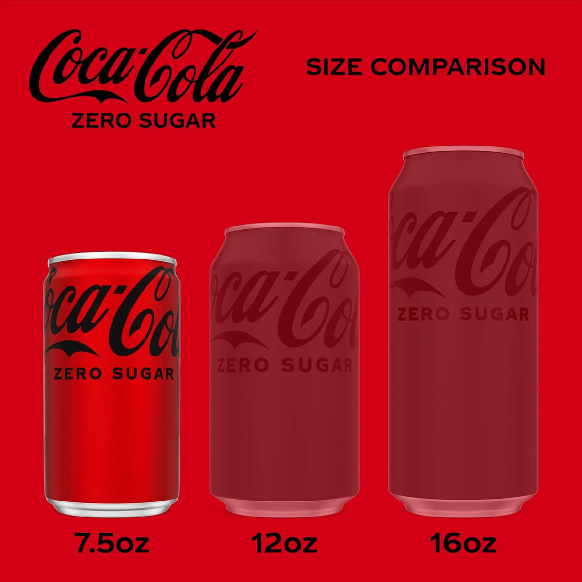 Coca-Cola Coke Zero Sugar Mini-Can 7.5 fl oz, 6 Pack – Thoughtful Hostess Gift for Casual Dinner Parties and Game Nights