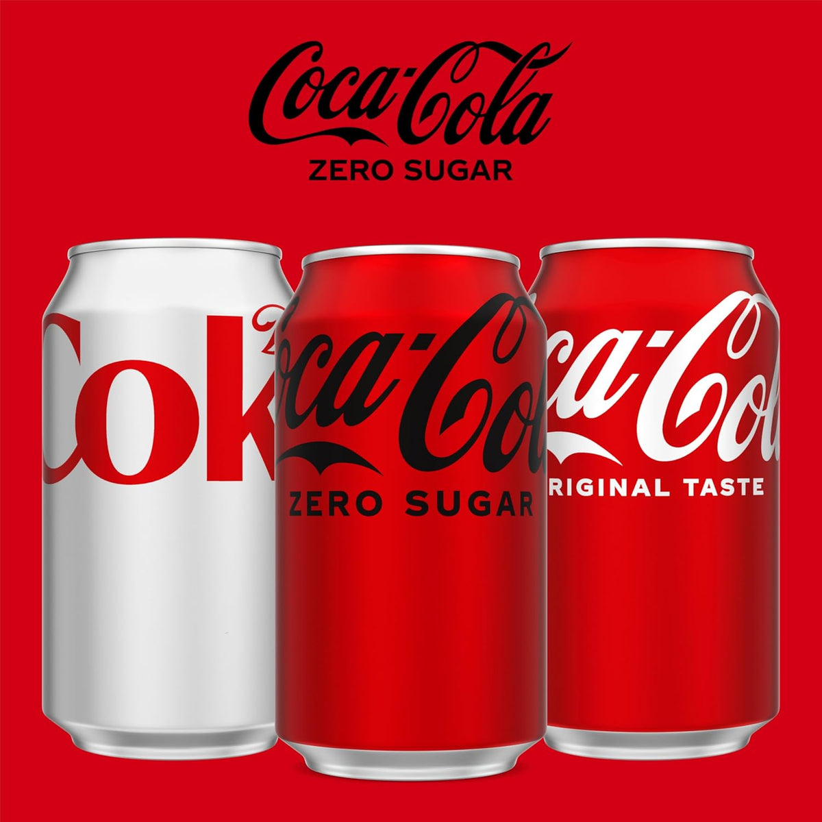 Coca-Cola Zero Sugar Cola – Aspartame-Sweetened Diet Soda for Blood Sugar-Friendly Dining