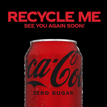 Coca-Cola Zero Sugar Cola – Aspartame-Sweetened Diet Soda for Blood Sugar-Friendly Dining
