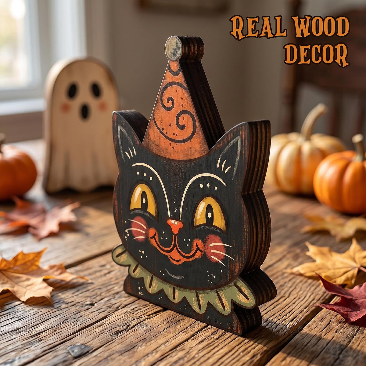 compact 4-inch height suited for mantels, tiered trays, and table centerpieces