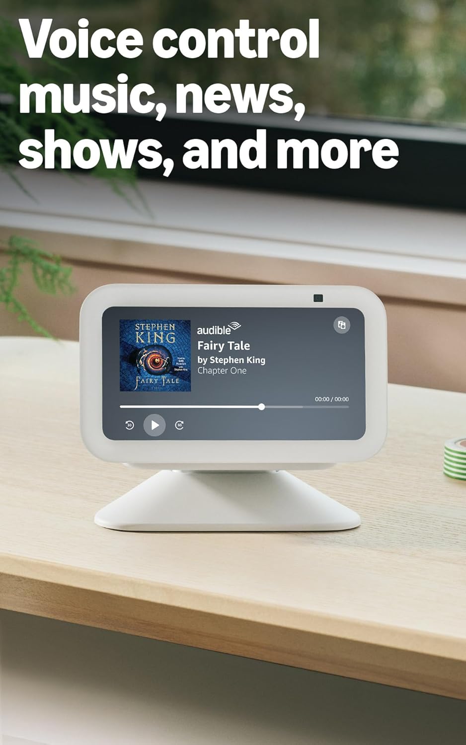 compatible smart home hub for lights, thermostats, and ring/blink cameras