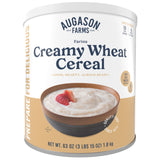 Augason Farms Creamy Wheat Farina Can – Quick Versatile Ingredient for Home Bakers and Recipe Prep, 10-Year Shelf Life