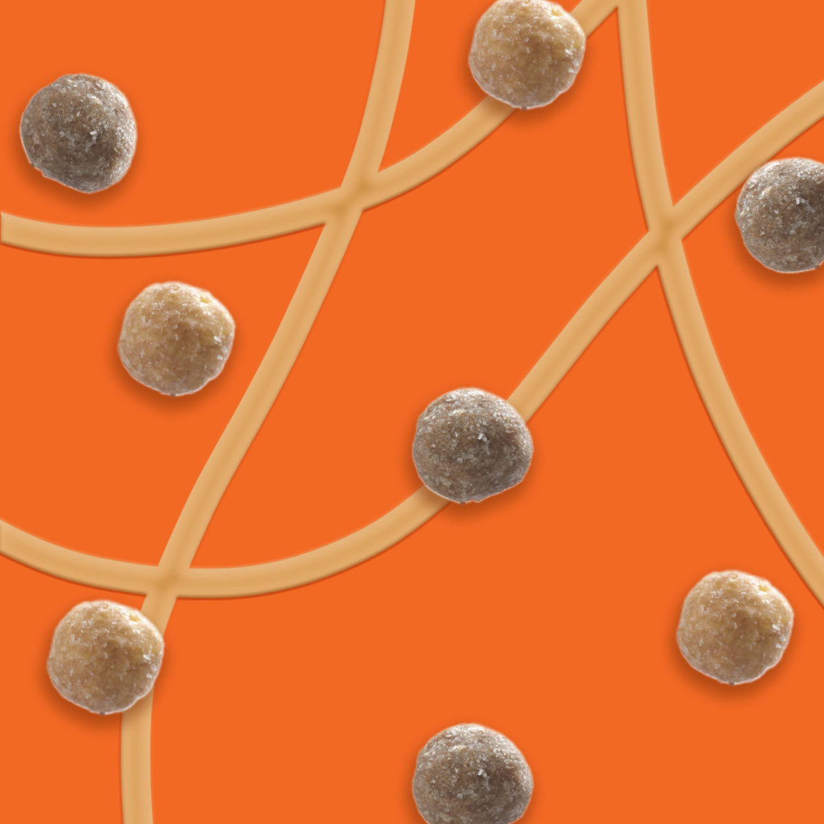 crunchy cereal pieces combined with chewy bar texture