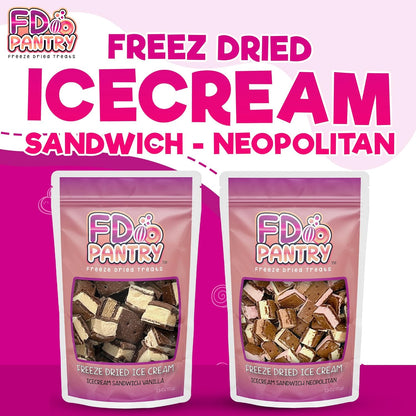 Crunchy Strawberry Chocolate Vanilla Freeze Dried Treat – Easy Last-Minute Gift Bag for Coworkers and Friends