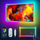 Daymeet Music Sync LED Strip – Colorful Bedroom Accent Light for Boys and Girls Room, Bluetooth App Control