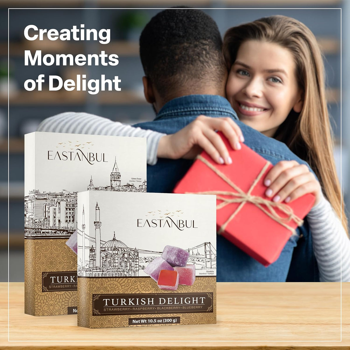 Eastanbul Turkish Delight Lokum Sampler – Parent Approved Sweet for Playdates and Family Movie Nights