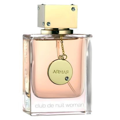 eau de parfum concentration (higher fragrance oil percentage than eau de toilette) for stronger projection