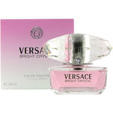 Versace Bright Crystal Eau de Toilette – Birthday Gift for Women, Iconic Crystal Bottle Ready to Gift