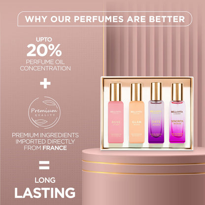 external spray application with premium french/arabian-inspired ingredients