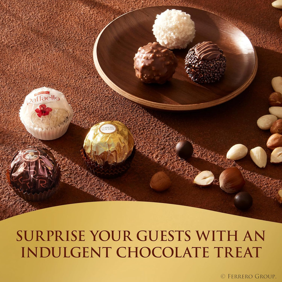 Ferrero Collection Italian Assorted Chocolates – Festive Holiday Gift for Friends and Family, Elegant Presentation Box of 48