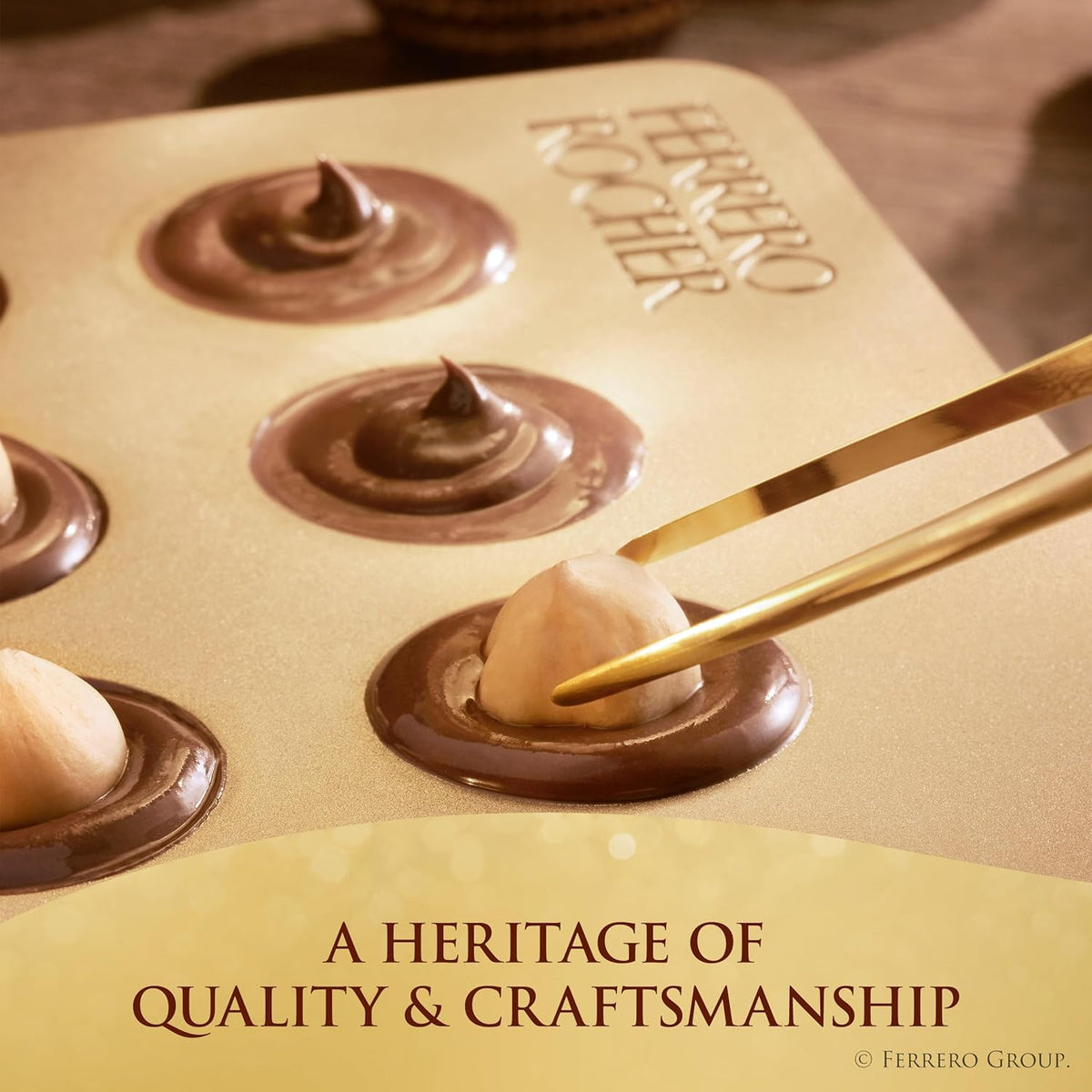 Ferrero Rocher Hazelnut Pralines – Kid-Safe Easter Egg Alternative, Individually Wrapped for Portion Control