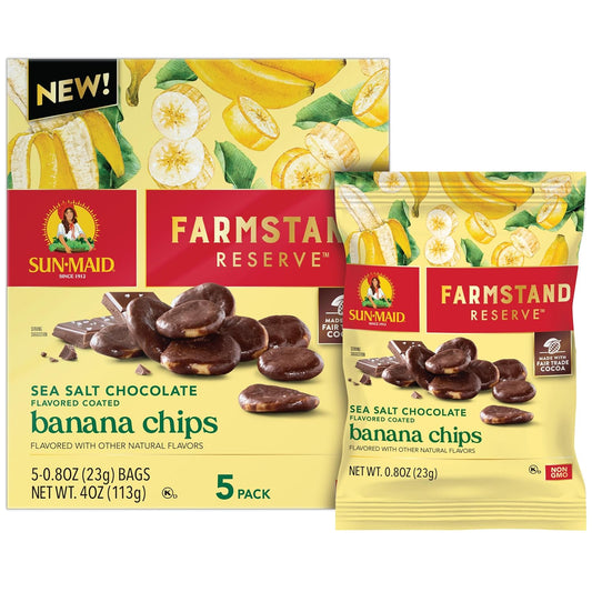five individually wrapped 0.8 oz single-serve pouches for grab-and-go convenience