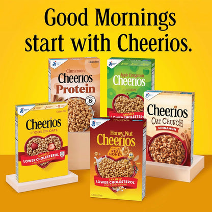 Frosted Cheerios Gluten Free Cereal – Caring Care Package Gift for Friends Watching Cholesterol, 18.4 oz