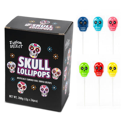 Fusion Select Trick or Treat Suckers – Affordable Halloween Gift Bundle for Classmates, Neighbors & Trick or Treat Visitors