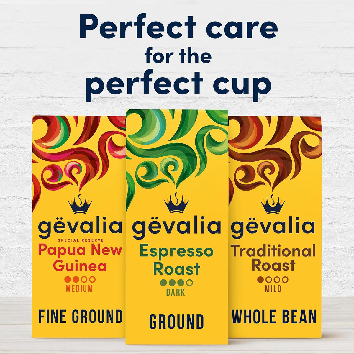 Gevalia Espresso Roast Ground Coffee – Premium Cast Iron Roasted Arabica for the Elevated Home Kitchen