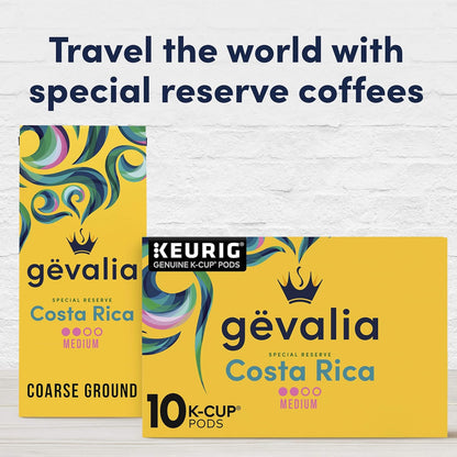 Gevalia Kaffe Special Reserve Costa Rica Coffee Pods – Clean Single-Origin Brew for Wellness-Focused Kitchens and Calm Mornings