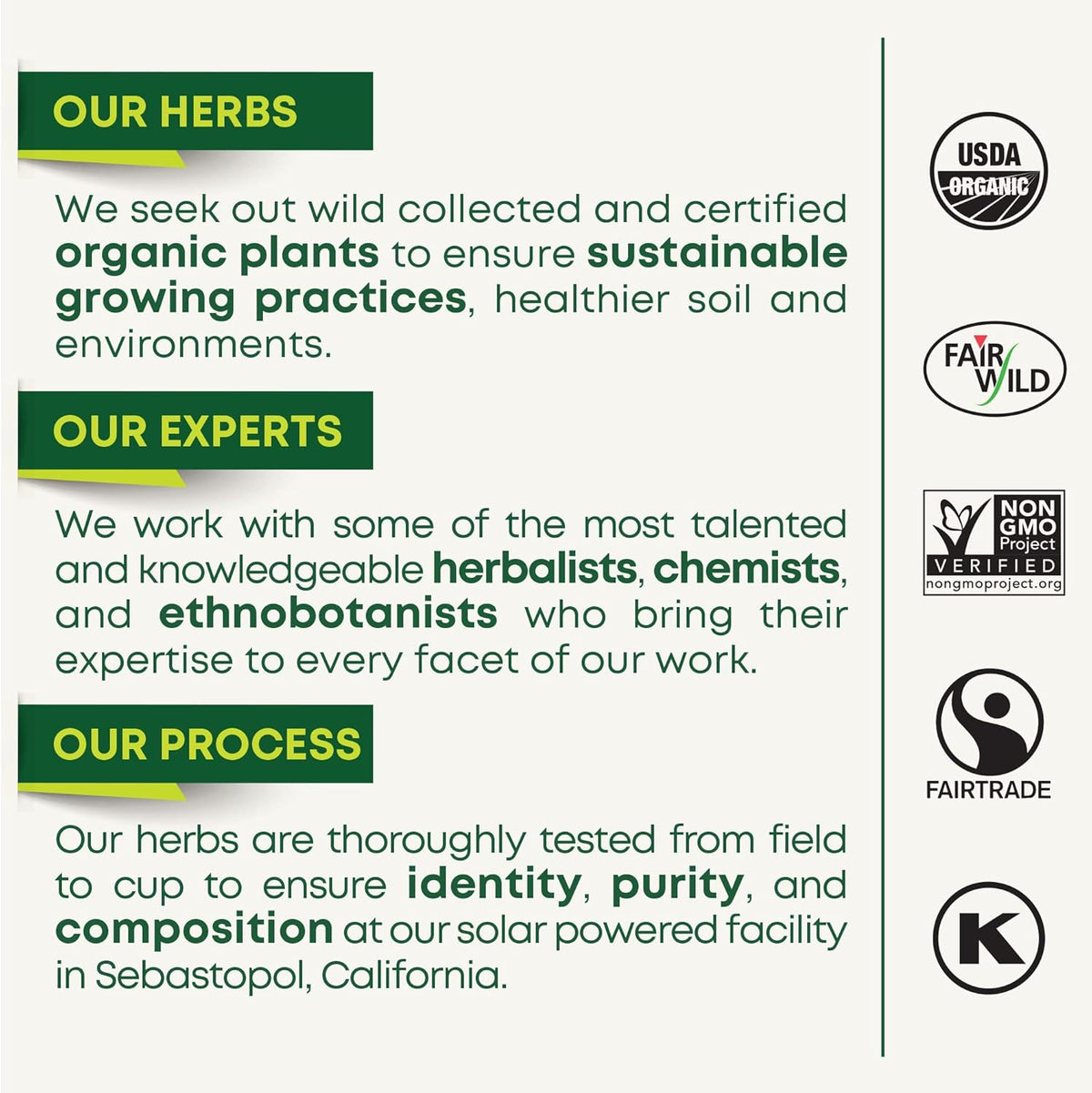 granulated form for fast, clean brewing