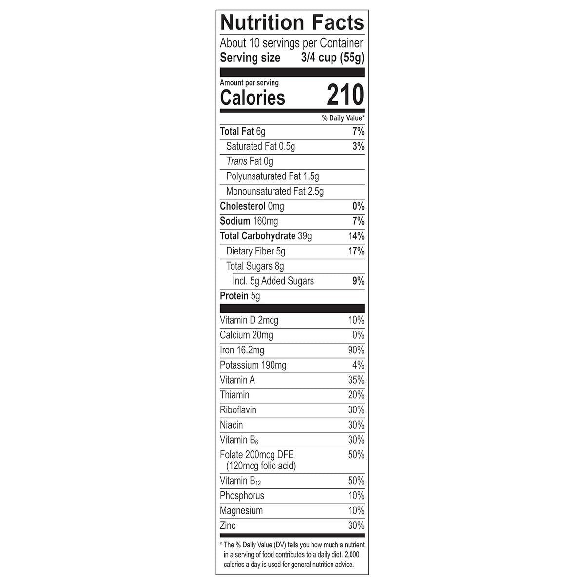 Great Grains Crunchy Pecan Cereal – No Artificial Flavors Whole Grain Cereal for the Family Breakfast Table, 19 Ounce