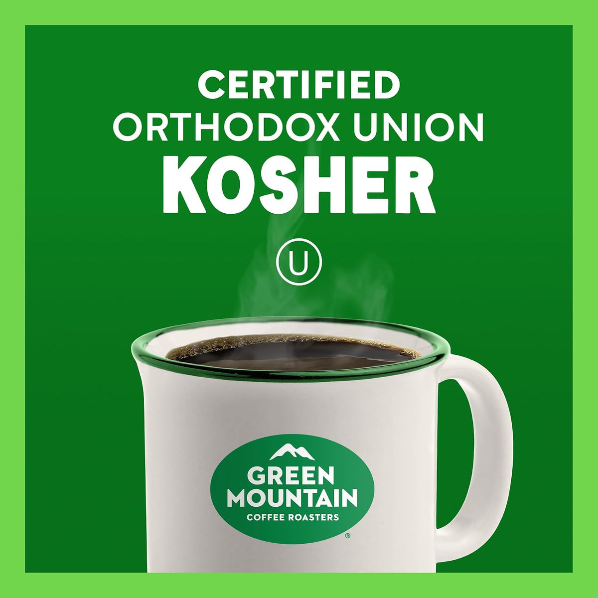 Green Mountain Coffee Roasters Breakfast Blend K-Cup Pods – Clutter-Free Single-Serve Coffee for Minimalist Kitchens, 96 Count