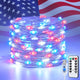 Red Blue and White - 100 LED