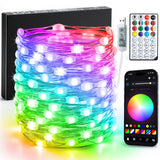 JMEXSUSS Halloween Fairy Lights – Cool-to-Touch Orange Purple String Lights for Kids Bedroom and Playroom