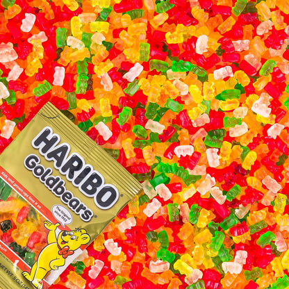 HARIBO Goldbears Fruity Gummy Candy Bulk 12-Pack – Holiday Gift Basket Filler, Stocking Stuffer, and Birthday Party Favor