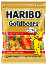 HARIBO Goldbears Fruity Gummy Candy Bulk 12-Pack – Holiday Gift Basket Filler, Stocking Stuffer, and Birthday Party Favor