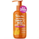 Zesty Paws Salmon Oil for Dogs & Cats - EPA DHA Omega 3 Supplement for Grooming Time and Soothing Skin Relief