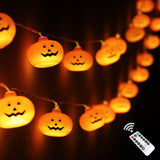 Runleo Battery Pumpkin Lights – Versatile Fall Outdoor Lighting for Balcony, Pergola, and Driveway Edge