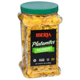 Iberia Saladito Plantain Chips – Low-Sodium Sea Salt Chips for Heart-Conscious Lifestyles