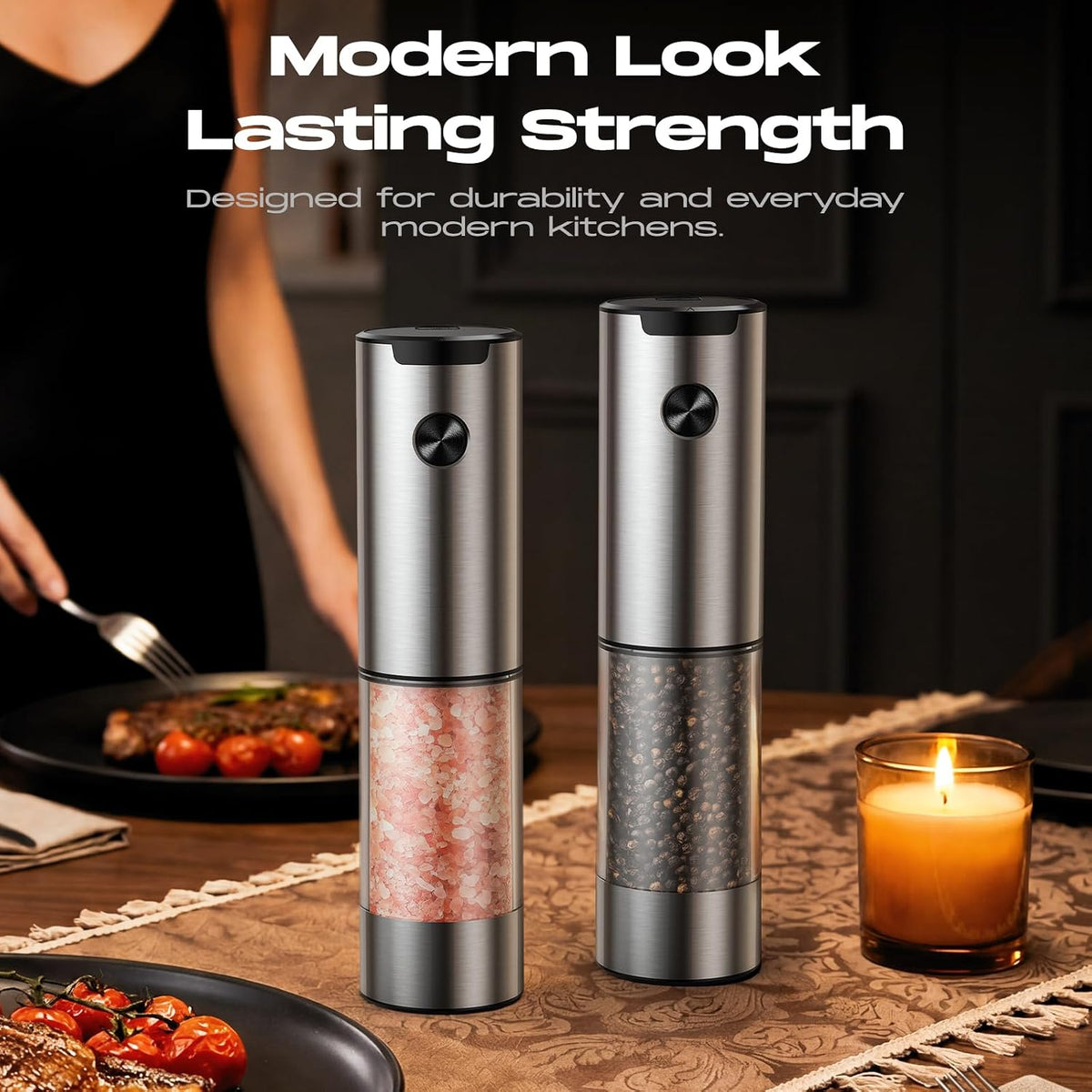 includes cleaning brush, led light, and storage bases