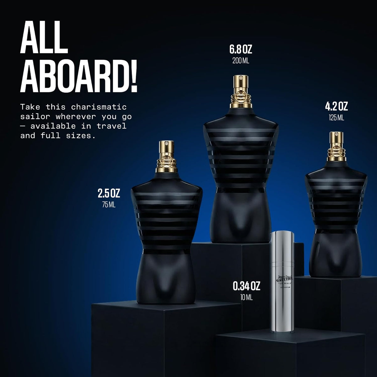Jean Paul Gaultier Le Male Le Parfum for Men – Iconic Valentine's Day Birthday Gift for Husband in Collector's Tin