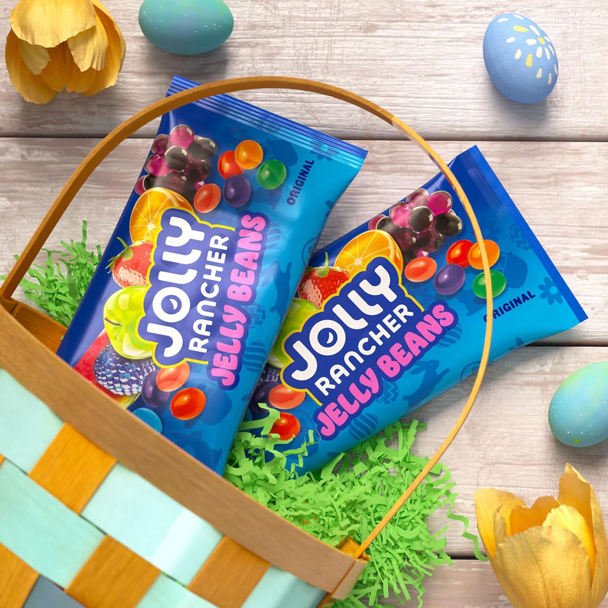 JOLLY RANCHER Jelly Beans – St. Patrick's Day Gift Candy for Spring Celebrations, Pack of 3