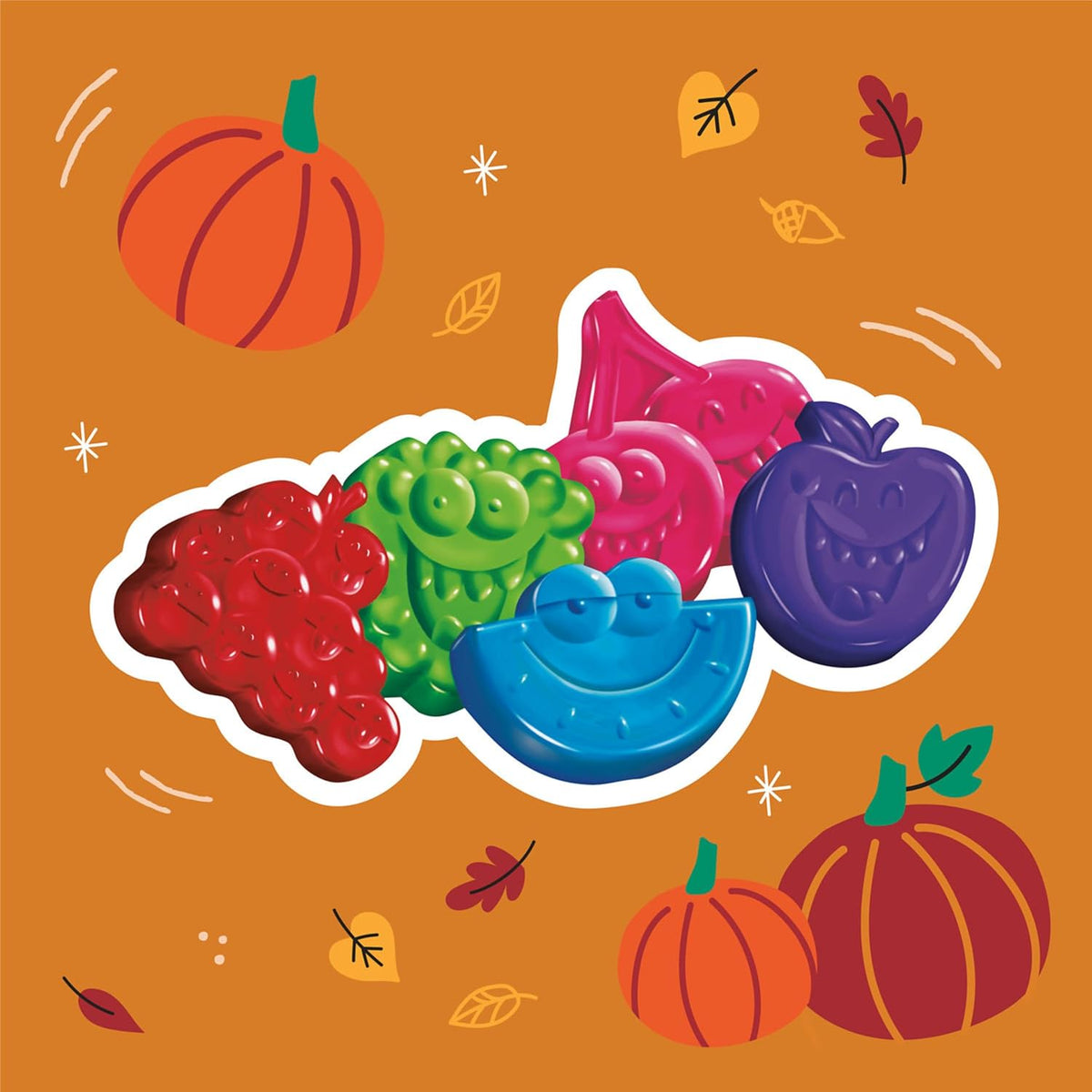 Jolly Rancher Trickies Gummy Halloween Candy Minis – Individually Wrapped Treats for Trick or Treaters, Ages 3+