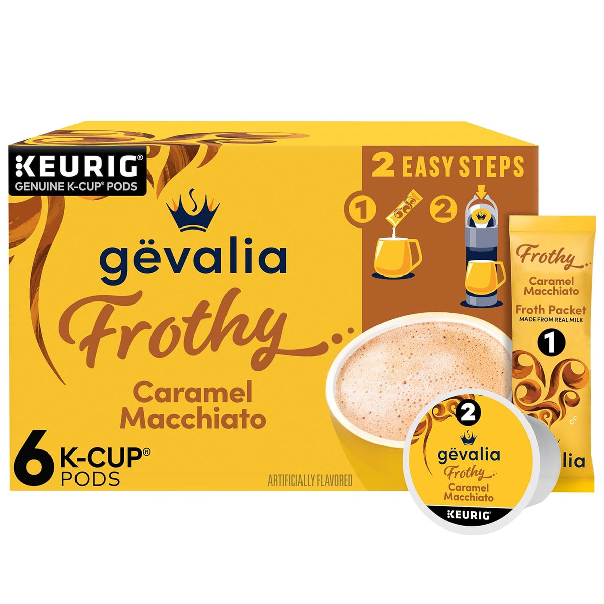k-cup pods compatible with all keurig single-serve brewers